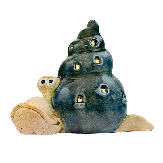 Det Gamle Apotek Figures figurka 12,2 cm modrá kamenina
