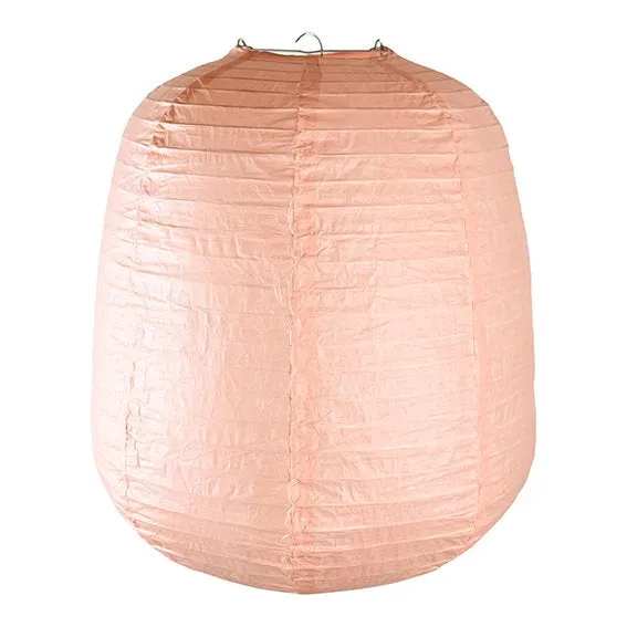 Det Gamle Apotek Stínidlo papírové růžové 35 cm