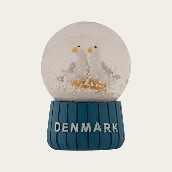 Det Gamle Apotek Modré sněžítko 6 cm polyresin