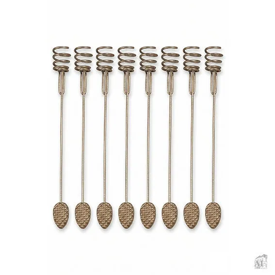 Det Gamle Apotek Christmas Tree Candleholder svícny šampaň 8 ks