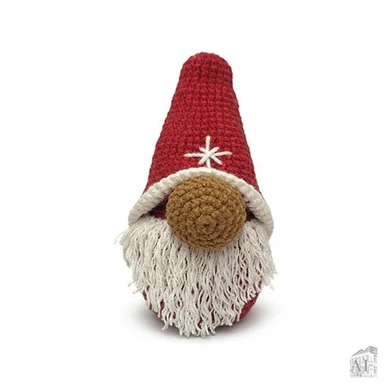 Det Gamle Apotek DIY crochet set Gnome sada 15 cm bavlna