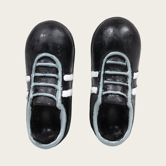 Det Gamle Apotek Football Shoes kopačky pro skřítka černé 4 cm