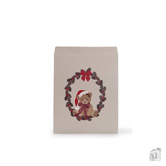 Det Gamle Apotek Giftbag dárková taška béžová 32 cm