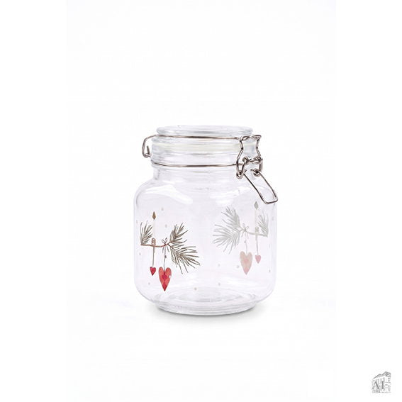 Det Gamle Apotek Glass jar dóza skleněná 1000 ml