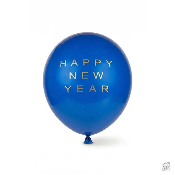 Det Gamle Apotek Balloon latexový balonek modrý 30 cm 10 ks