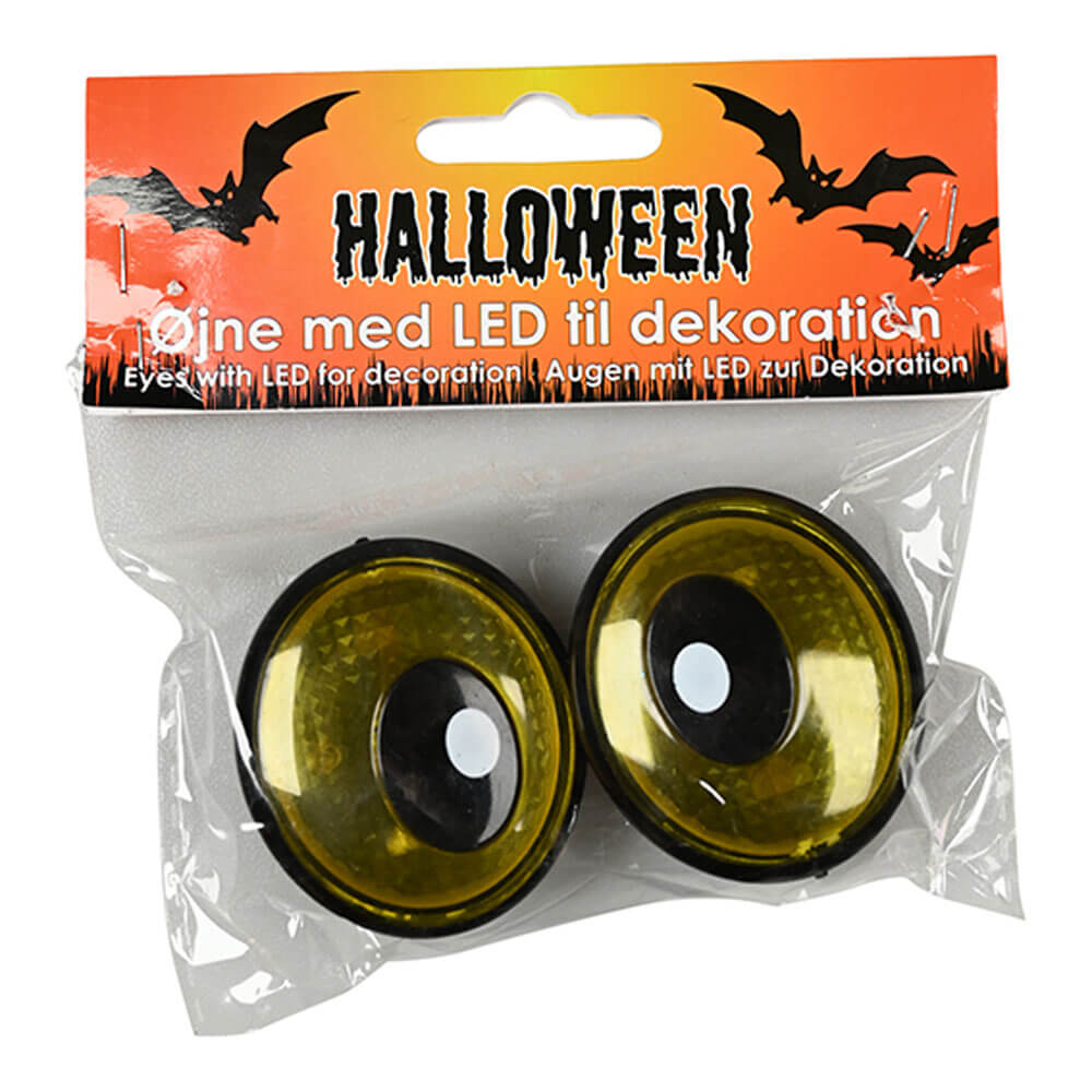 Det Gamle Apotek halloween oči do dýně LED barevná 5 cm