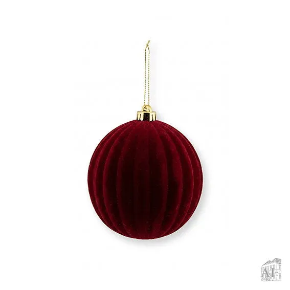 Det Gamle Apotek Christmas bauble baňka červená 15 cm