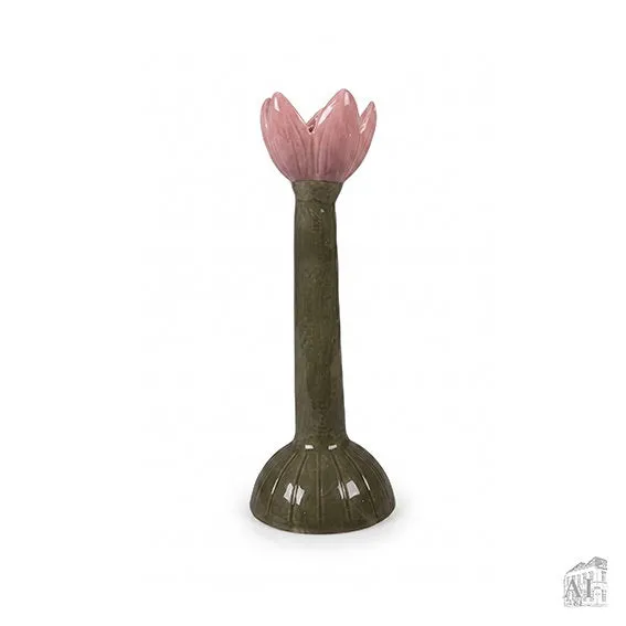Det Gamle Apotek Figures keramická figurka růžová 20 cm