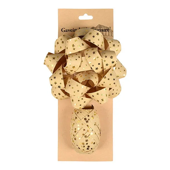 Det Gamle Apotek Giftwrap set balicí sada přírodní 2ks
