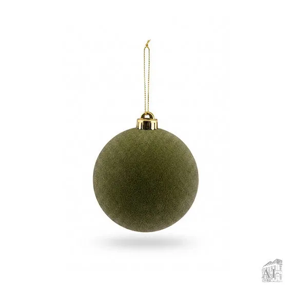Det Gamle Apotek Christmas bauble vánoční baňka 12 cm zelená