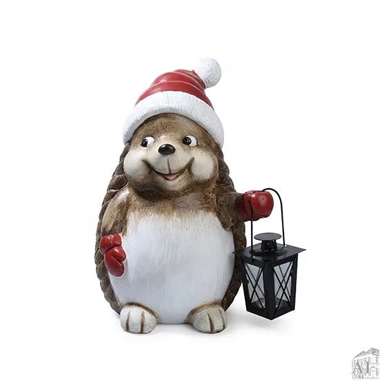 Det Gamle Apotek Hedgehog with lantern figurka 39 cm