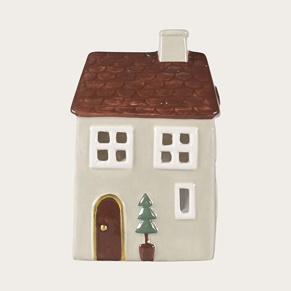 Det Gamle Apotek House keramický domeček na svíčku 12 cm