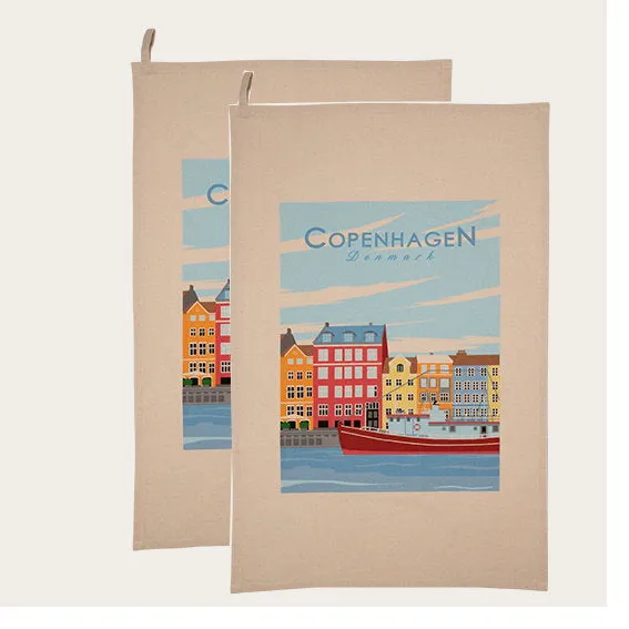 Det Gamle Apotek Copenhagen kuchyňská utěrka bavlna