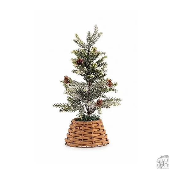 Det Gamle Apotek Christmas tree stromeček 10 cm zelený plastový