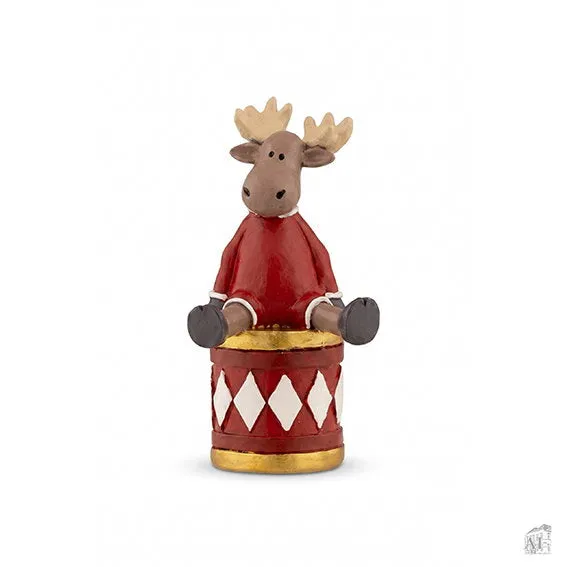 Det Gamle Apotek Moose figurka sob 10 cm