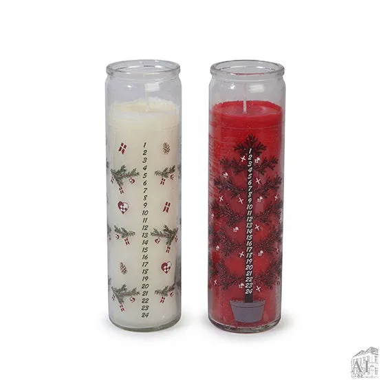 Det Gamle Apotek Calendar candle kalendářní svíčka 1–24