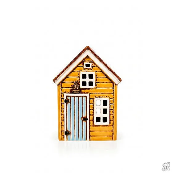 Det Gamle Apotek House for T-light svícen domeček 15 cm keramika