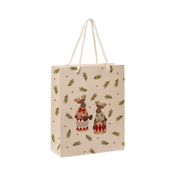 Det Gamle Apotek Giftbag dárková taška bílá 24 cm