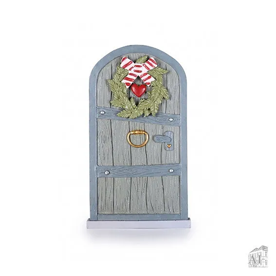 Det Gamle Apotek Gnome door dvířka modrá 15 cm