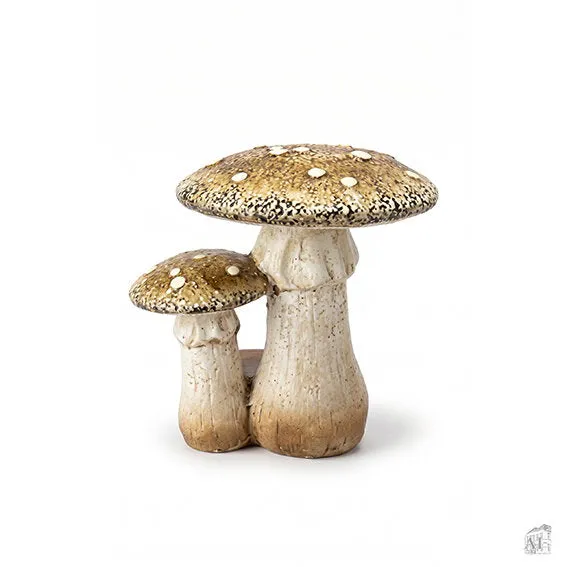 Det Gamle Apotek Mushroom figurka houba žlutá 20 cm