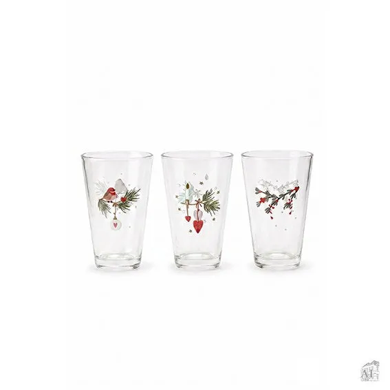 Det Gamle Apotek Drinking Glass sklenice sklo 12 cm