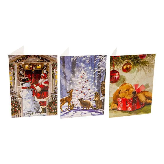 Det Gamle Apotek Christmas Cards vánoční přáníčka 6 ks
