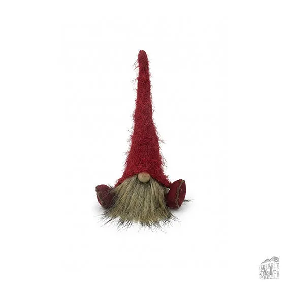 Det Gamle Apotek Gnome vánoční skřítek červený 27 cm