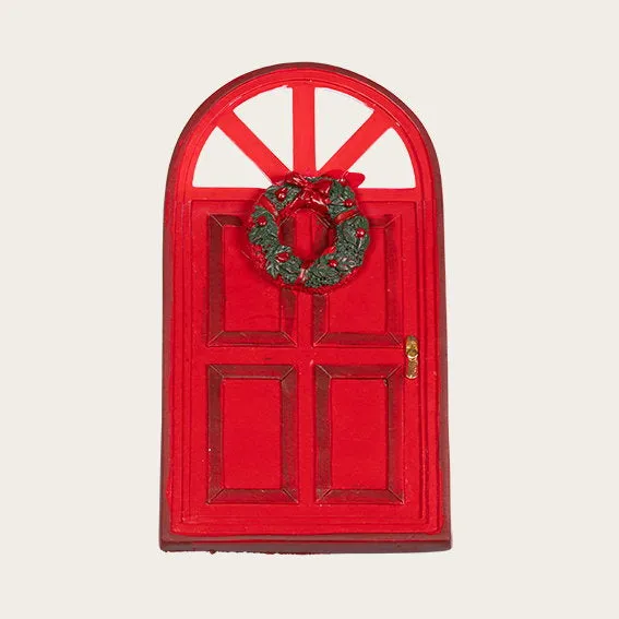 Det Gamle Apotek skřítcí dveře 15 cm červené