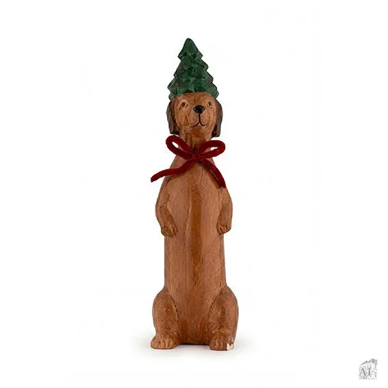 Det Gamle Apotek Dug figurka dolomit hnědá 22 cm