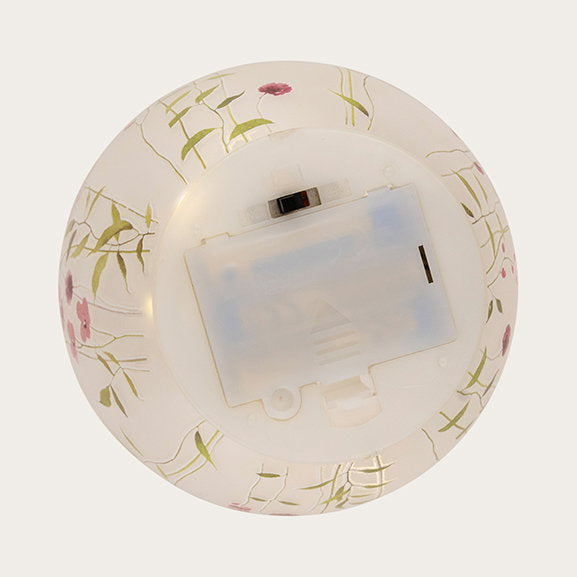 Det Gamle Apotek LED skleněná lampa bílá 16 cm