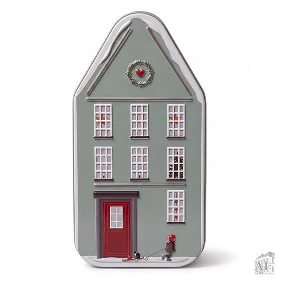 Det Gamle Apotek Cake Tin dóza na cukroví modrá