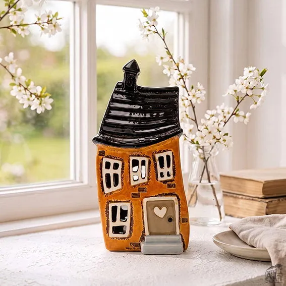 Det Gamle Apotek House for T-light svícen domeček 21 cm