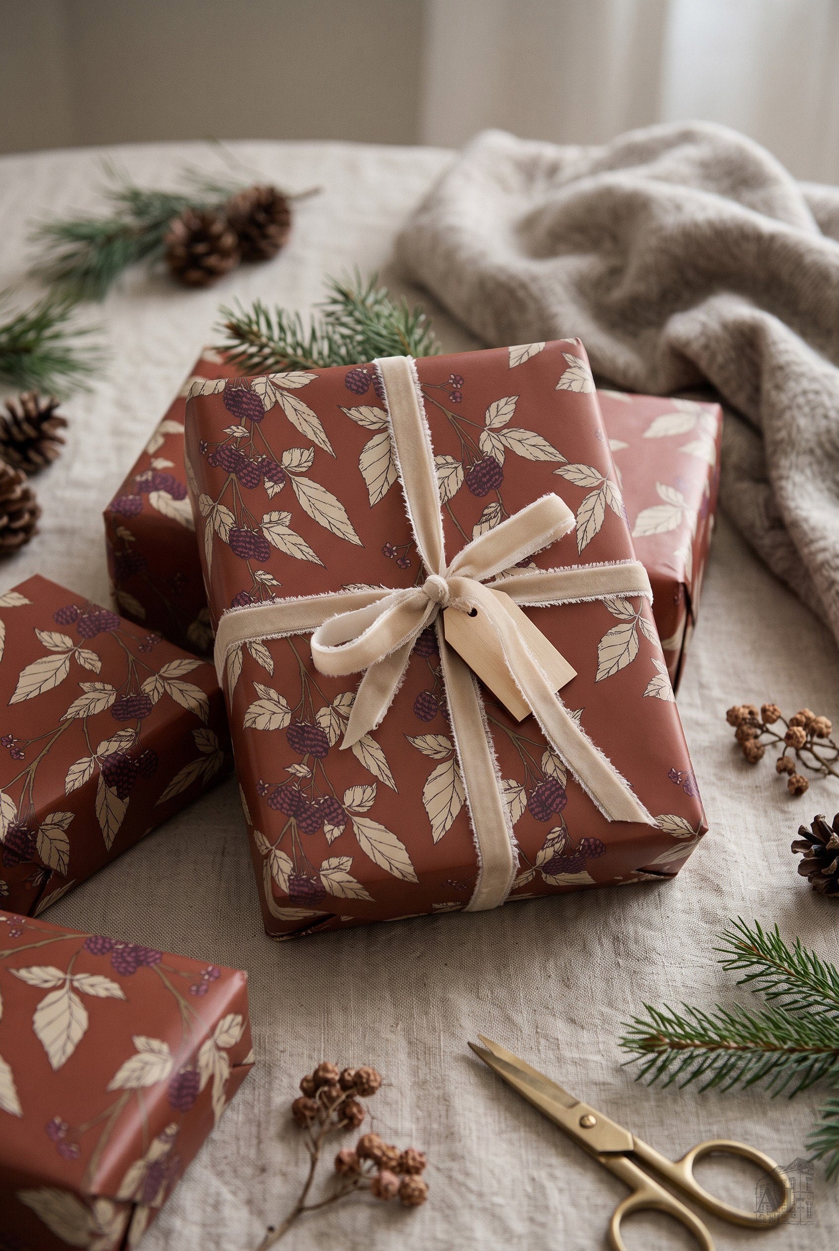 Det Gamle Apotek Giftpaper balicí papír 10 m hňedý