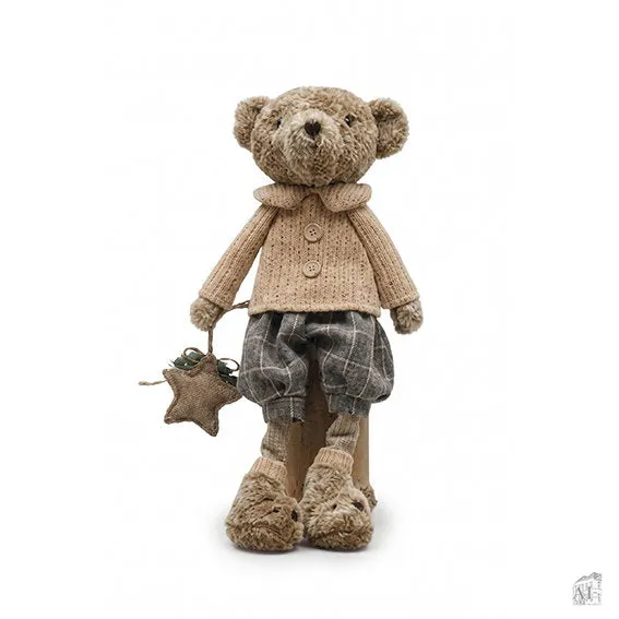 Det Gamle Apotek Bear medvěd figurka 46 cm hnědá