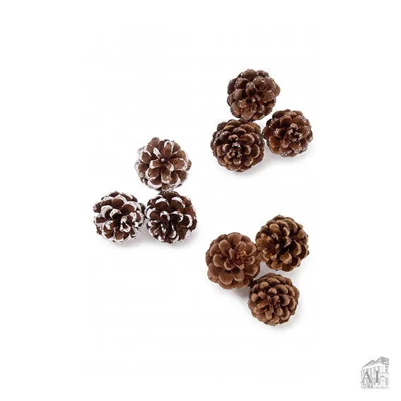 Det Gamle Apotek Pinecones dekorace šišky 15 cm 3ks