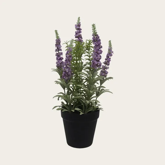 Det Gamle Apotek Artificial plant umělá rostlina fialová 35 cm