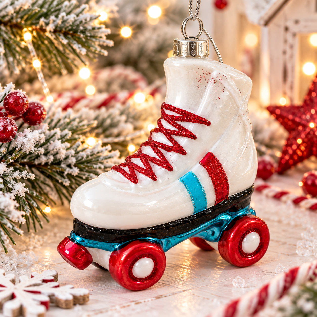 Vitbis Brusle skleněná ozdoba 11 cm figurka 1 ks