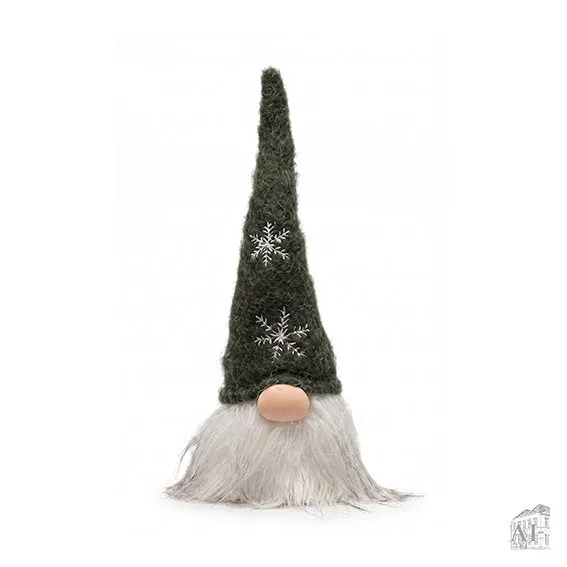 Det Gamle Apotek Gnome vánoční skřítek zelený 30 cm