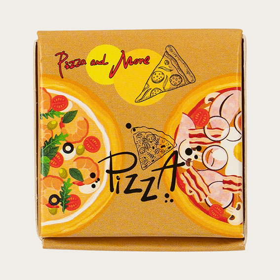 Det Gamle Apotek Pizza for Gnomes miniatura papírová