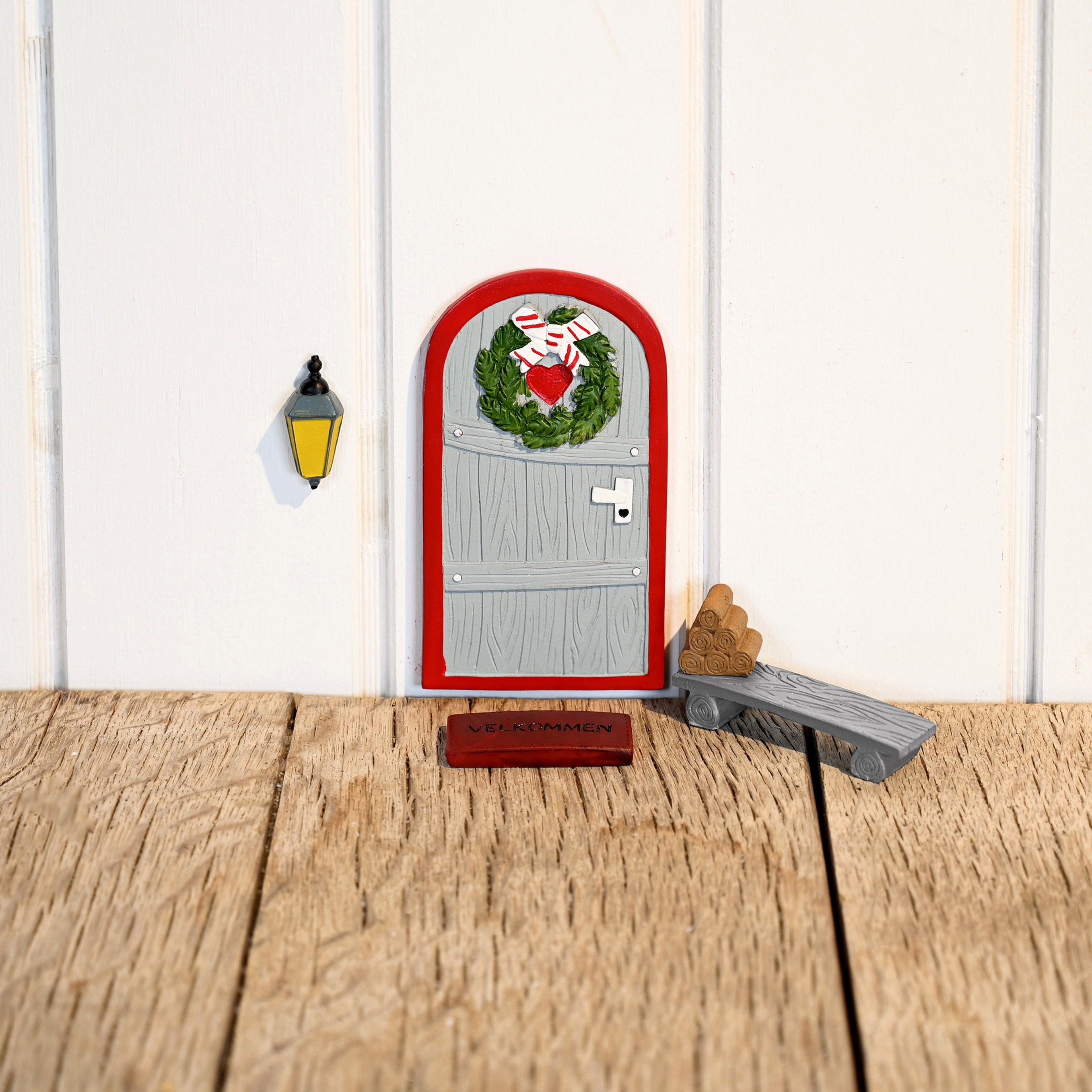 Det Gamle Apotek Gnome Door skřítkové dveře 14 cm