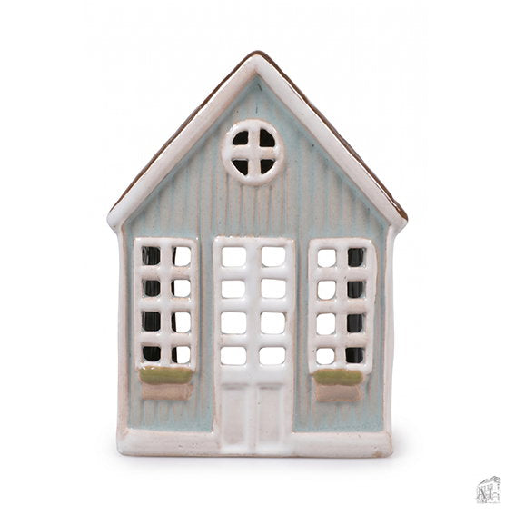 Det Gamle Apotek House for LED light svícen zelený 11 cm