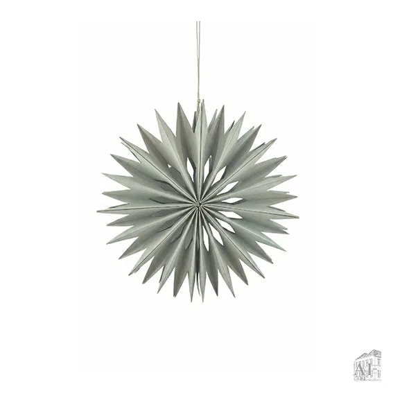 Det Gamle Apotek Paper star hvězda 30 cm zelená