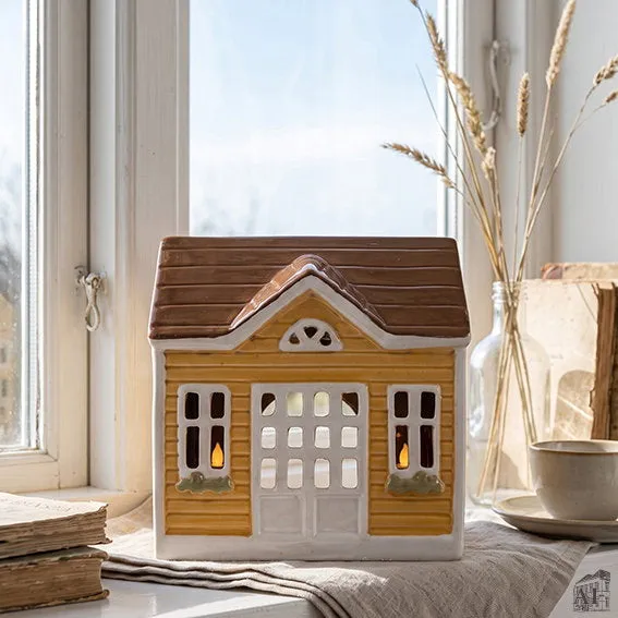 Det Gamle Apotek House for LED light domeček keramický 9 cm