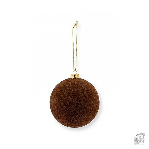Det Gamle Apotek Christmas plastová baňka měděná 8 cm