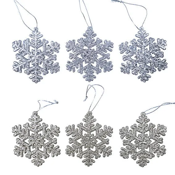 Det Gamle Apotek Snowflake vločka závěs 8 cm 3 ks