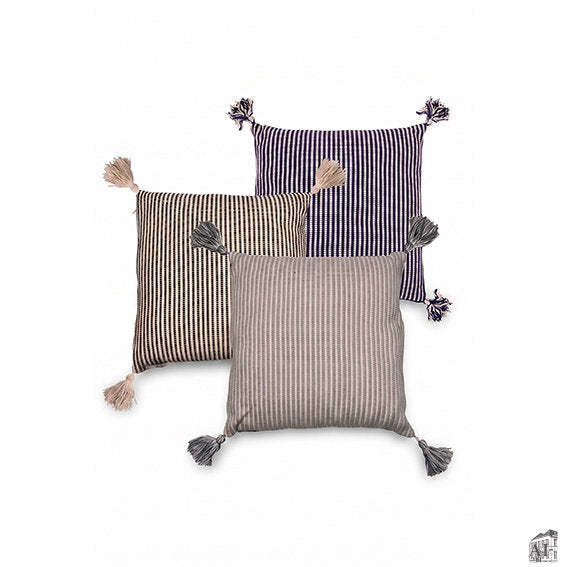 Det Gamle Apotek Cushion polštář šedý bavlněný 45 cm
