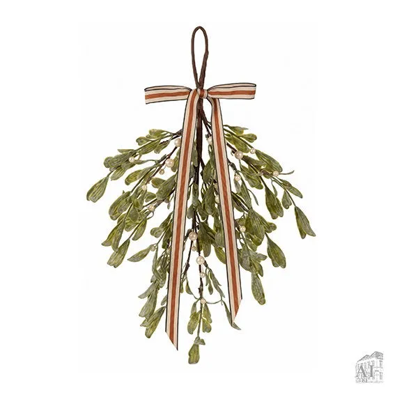 Det Gamle Apotek Mistletoe umělé jmelí zelené 40 cm