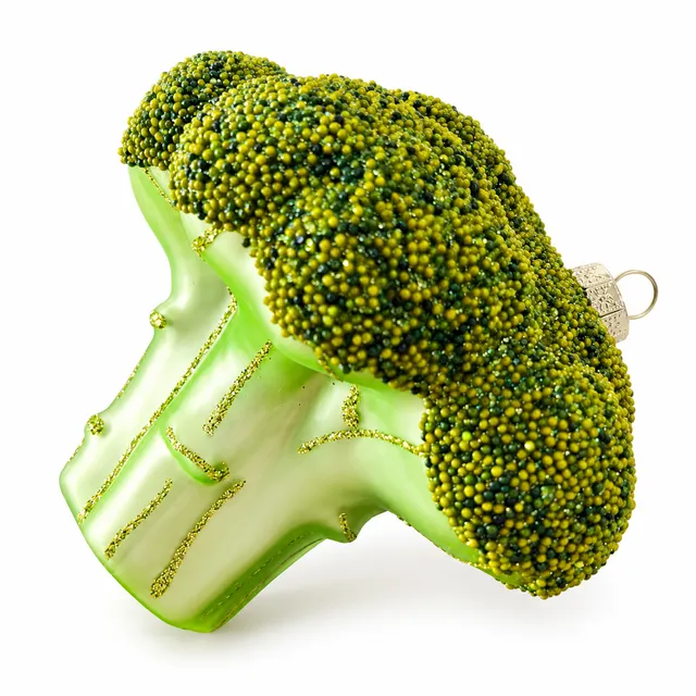 Vitbis Brokolice skleněná ozdoba 8 cm