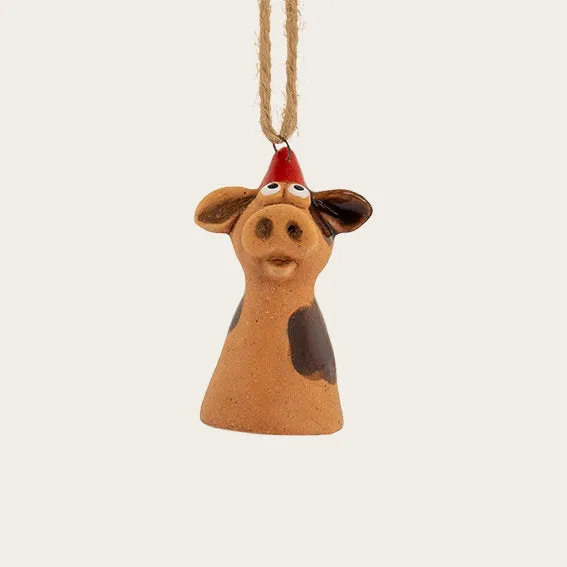 Det Gamle Apotek Pig figurka prasátko oranžová 6 cm