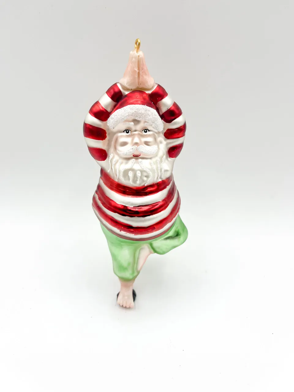 Vitbis Mikuláš cvičí jógu figurka 16 cm 1 ks